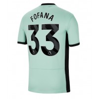 Billiga Chelsea Wesley Fofana #33 Tredje fotbollskläder 2023-24 Kortärmad